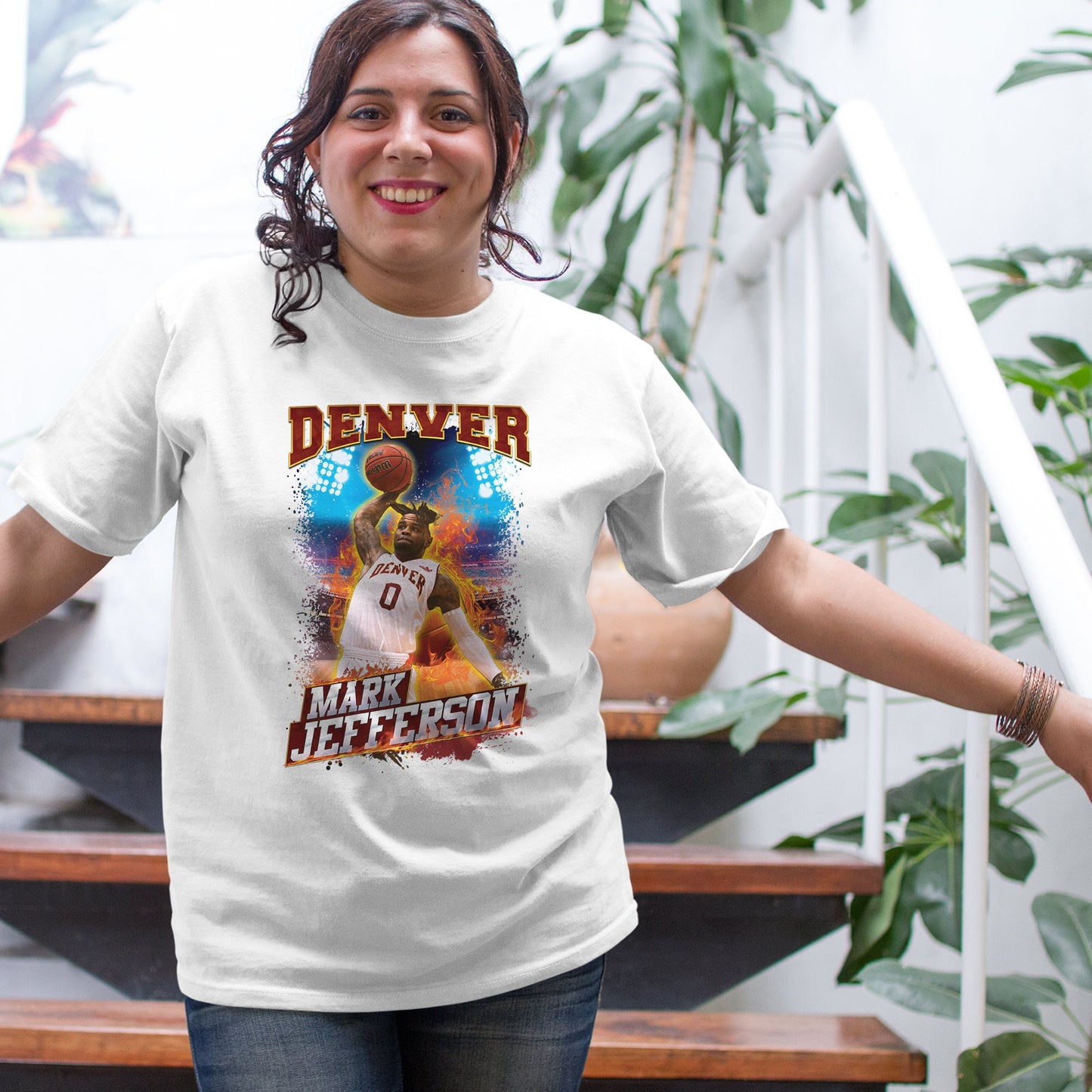 Personalized Basketball Picture T-Shirt for Game Day Custom Photo Shirt Senior Gift, Basketball Mom, Dad, Sister, Aunt and Brother up to 5XL