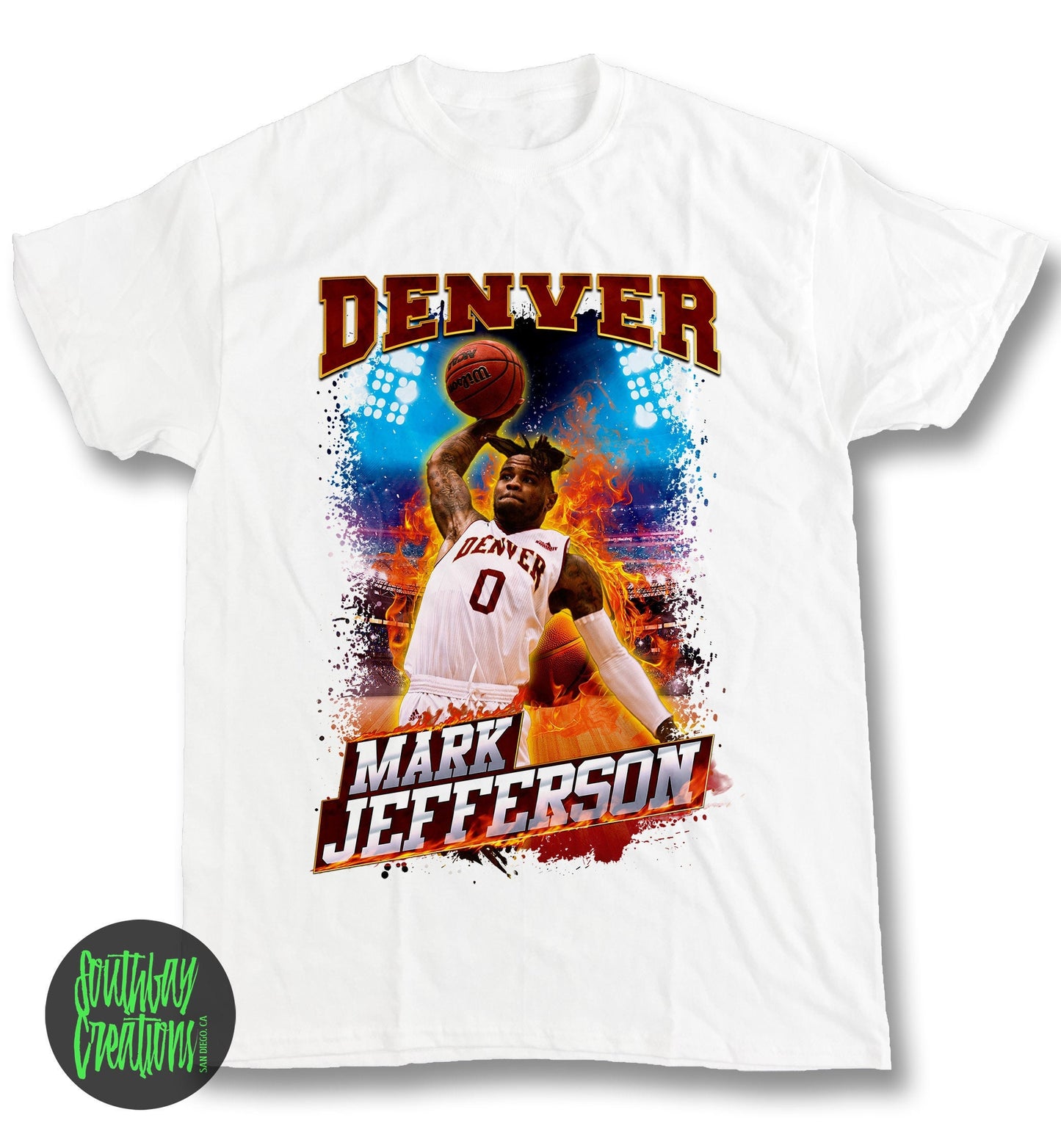Personalized Basketball Picture T-Shirt for Game Day Custom Photo Shirt Senior Gift, Basketball Mom, Dad, Sister, Aunt and Brother up to 5XL